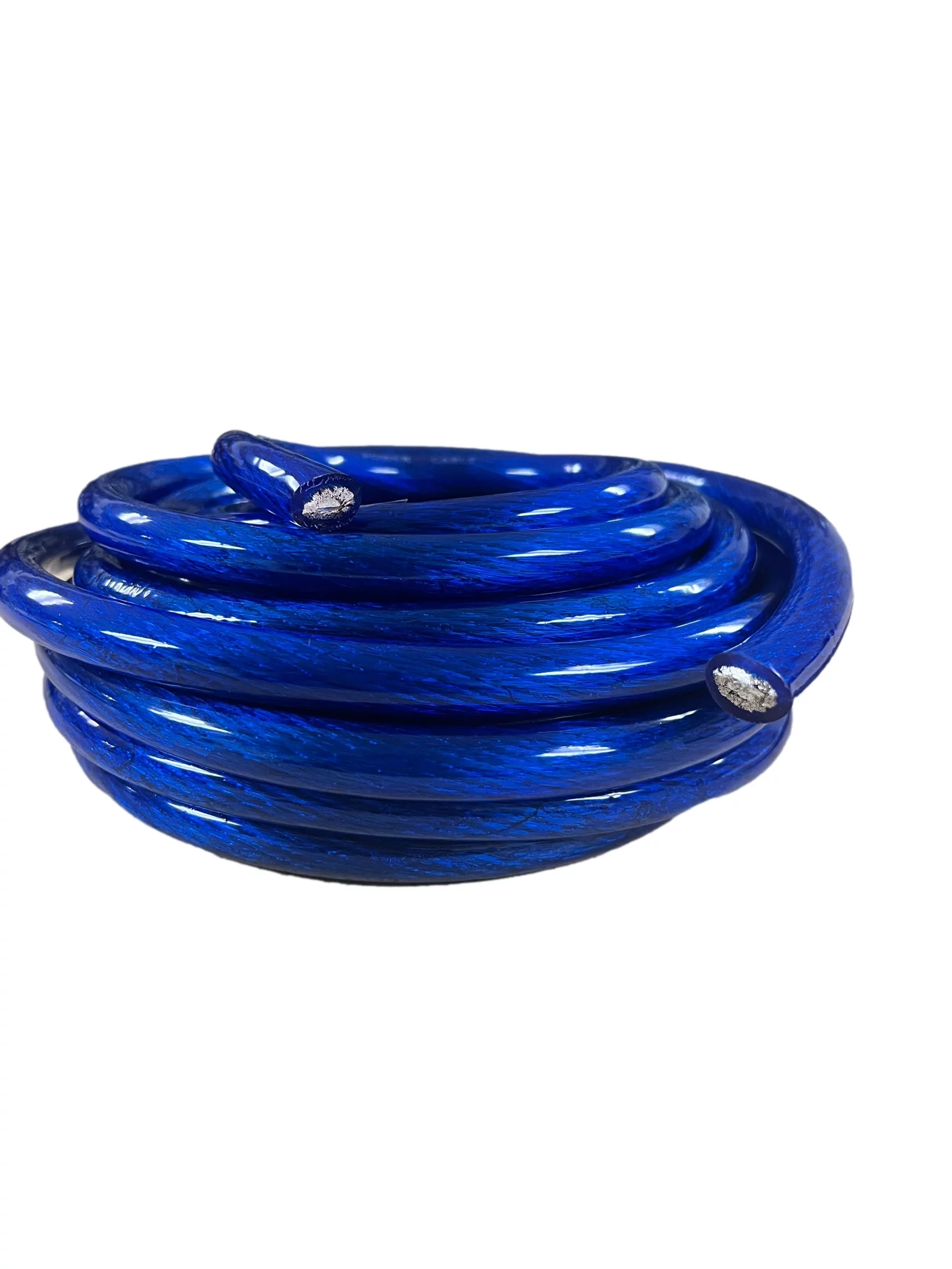 IMC Audio 1/0 Gauge CCA Power Blue Wire Cable (25ft Blue) Battery Cable Wire, Automotive, Car Audio Speaker Home Stereo System, RV Trailer, Amp Wiring 0 Guage Power Wire Cable 0 Car Audio