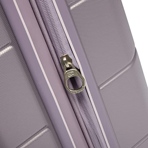 American Tourister Stratum 2.0 Expandable Hardside Luggage with Spinner Wheels, Purple Haze, Carry-on