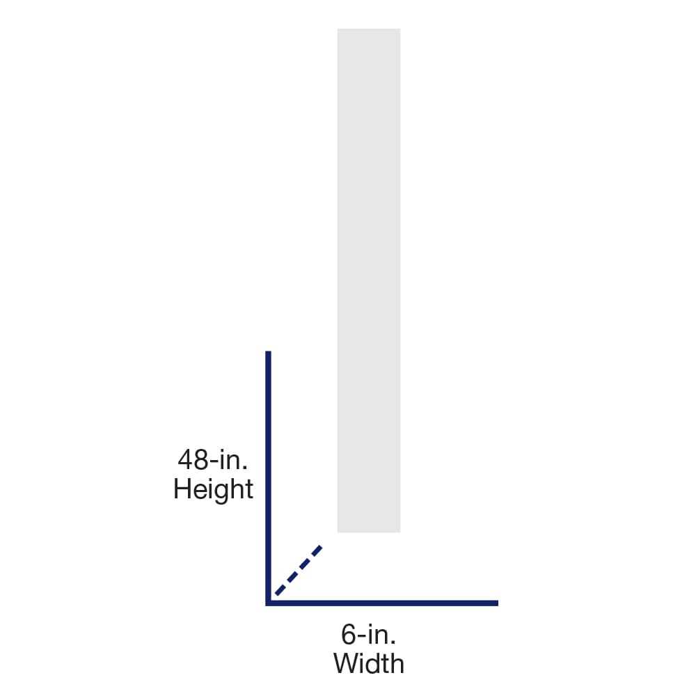 Armstrong CEILINGS Easy Elegance 6 in. x 4 ft. PVC Plank T&G White