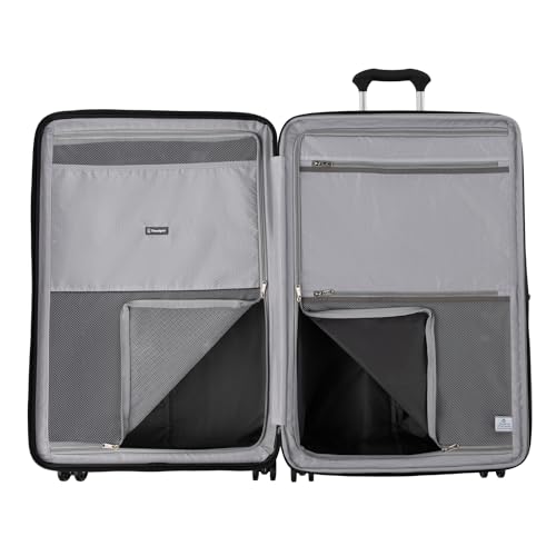 Travelpro Maxlite Air Hardside Expandable Carry on Luggage, 8 Spinner Wheels, Lightweight Hard Shell Polycarbonate Suitcase, Shadow Grey, Carry On 21-Inch