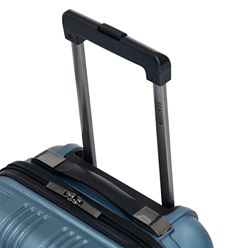 Kenneth Cole REACTION Out of Bounds Lightweight Hardshell 4-Wheel Spinner Luggage, Cobalt Blue, 20-Inch Carry On
