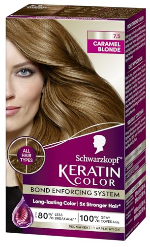 Schwarzkopf Keratin Blonde Hair Dye Platinum Blonde 001, Ultra Lightening Kit, 1 Application - Hair Bleach Enriched with Keratin, Lightens up to 9 Levels and Protects Hair from Breakage**