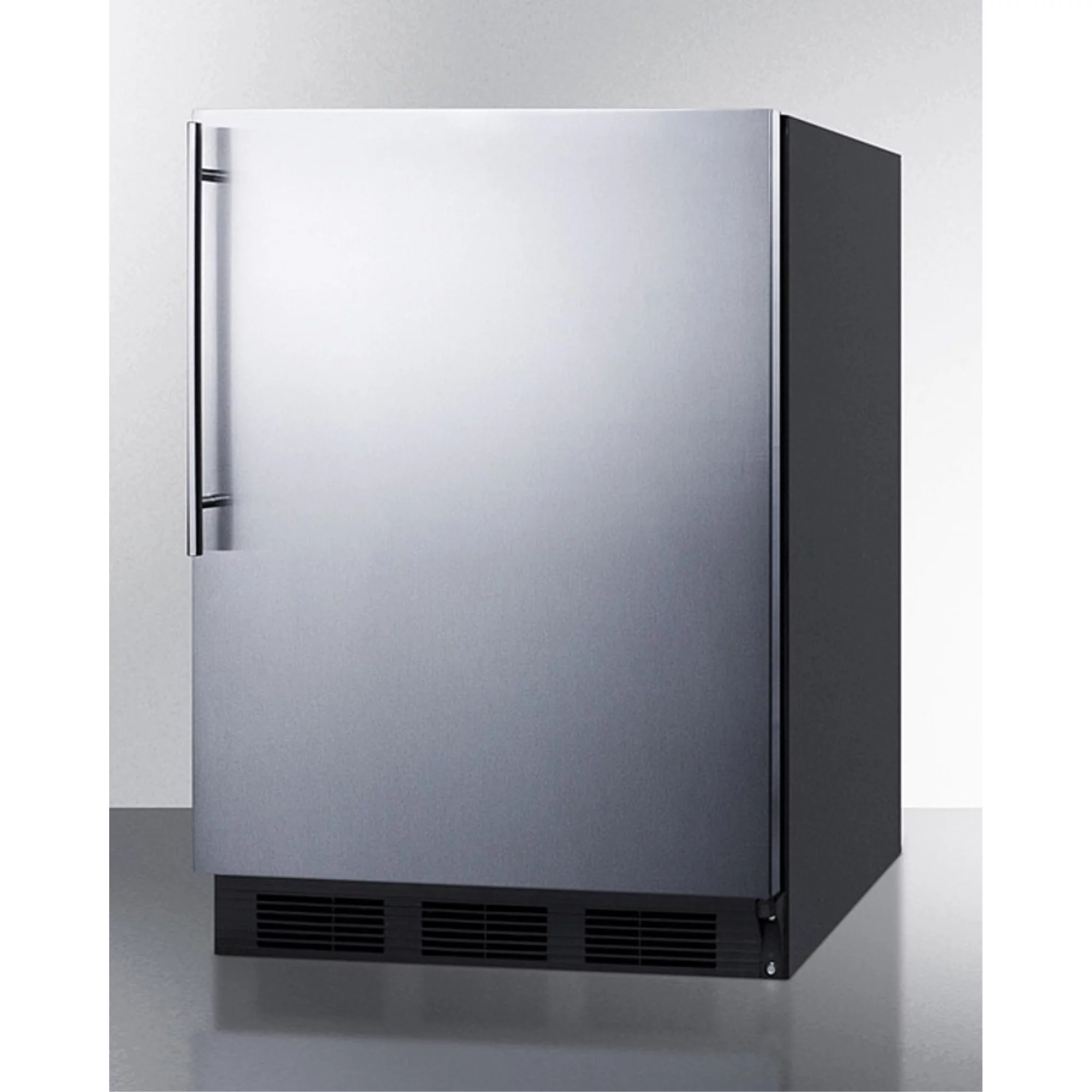 Summit Appliance  32.25 x 23.63 x 23.5 in. ADA Compliant Built-In Undercounter All-Refrigerator, Black Cabinet