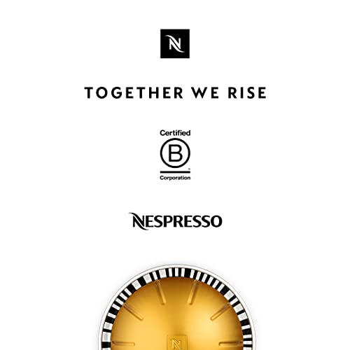 Nespresso Capsules Vertuo Melozio Decaffeinato, Medium Roast Espresso, 30 Count Coffee Capsules, Brews 7.77 fl. oz.