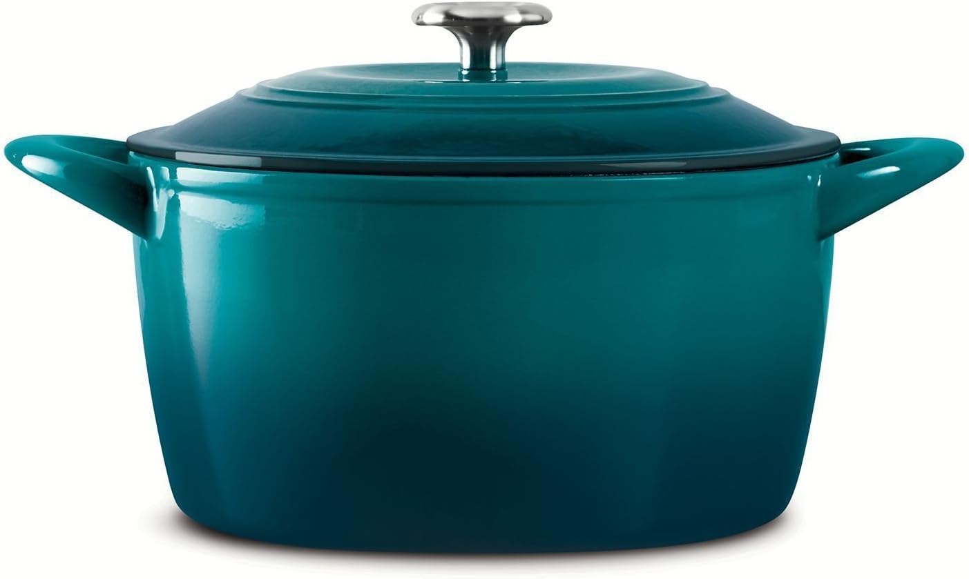 Tramontina Enameled Cast Iron 6.5-Quart Covered Round Dutch Oven