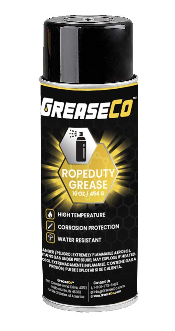 Bike Chain Lube | Aerosol Chain Lubricant | Cable Lube | Motorcycle Chain | Bicycle Chain Lube | Moly Grease | Molybdenum | Mountain Bike | Dirt Bike | Sprocket | Gear | 12 OZ Aerosol Spray | RopeDuty