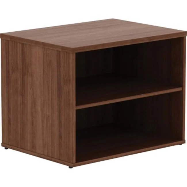 Walnut File Storage Cabinet Credenza