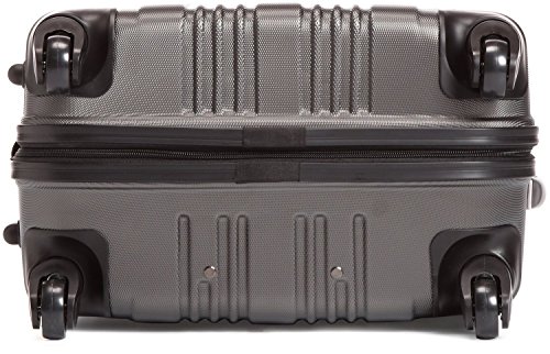 Kenneth Cole REACTION Out of Bounds Lightweight Hardshell 4-Wheel Spinner Luggage, Cobalt Blue, 20-Inch Carry On