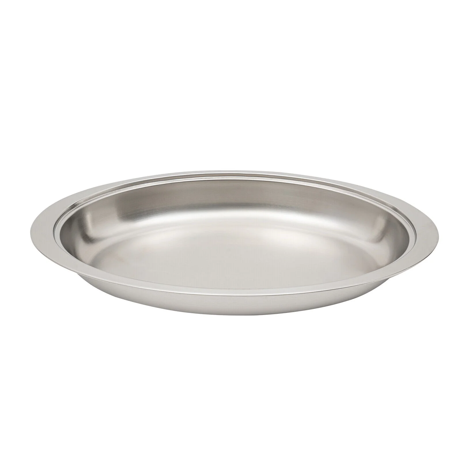 5.5L Stainless Steel Chafing Dish Buffet Set Oval Round Chafer BBQ Party W/ Lid