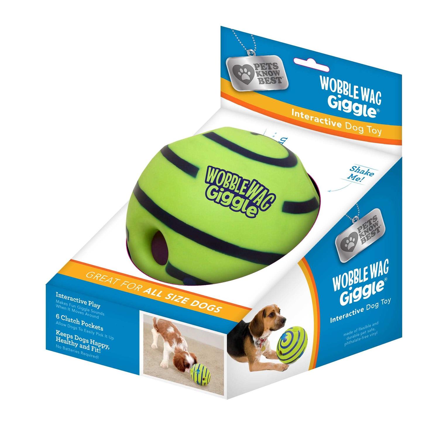 Wobble Wag Giggle Ball Dog Toy - Pet Supplies online store