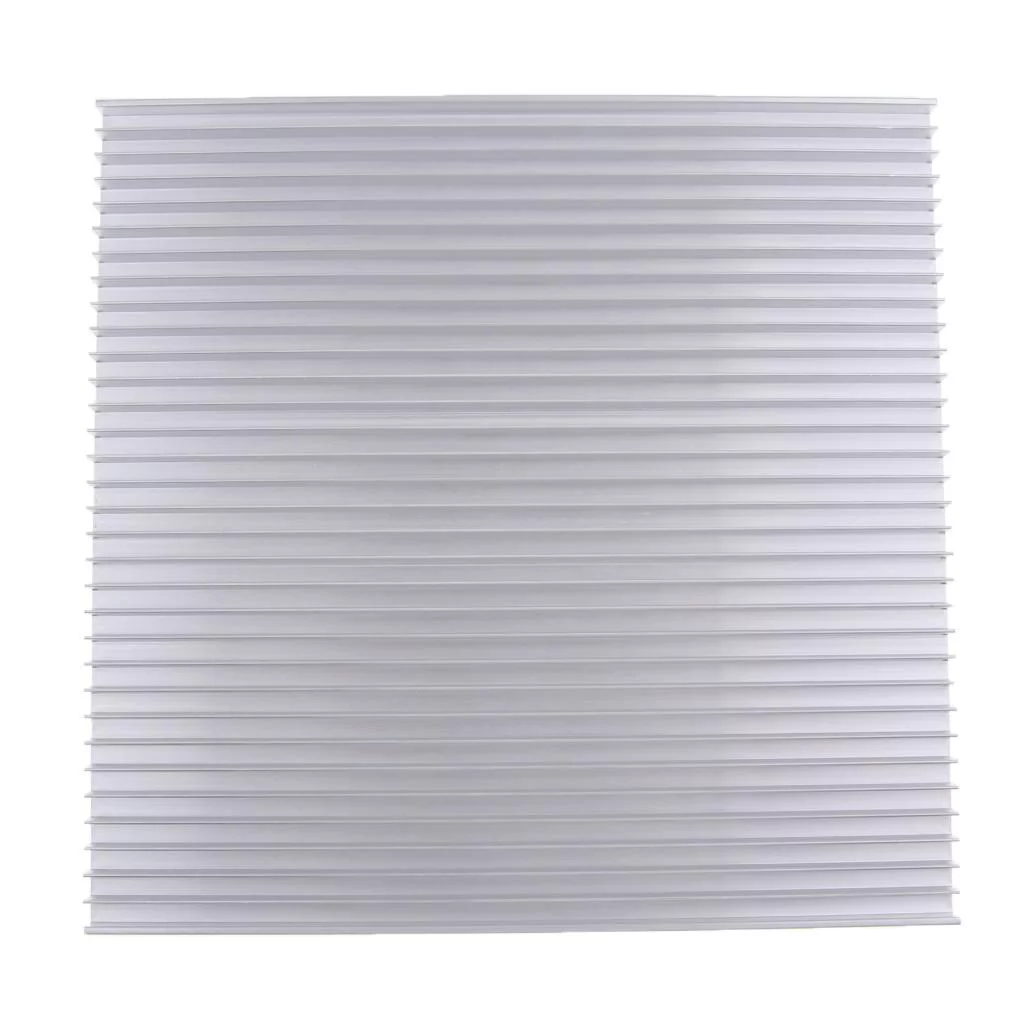 Aluminum Heat Sink Cooling Fin for PC CPU & Amplifier & Transistor Semiconductor Devices (195x10x200mm)