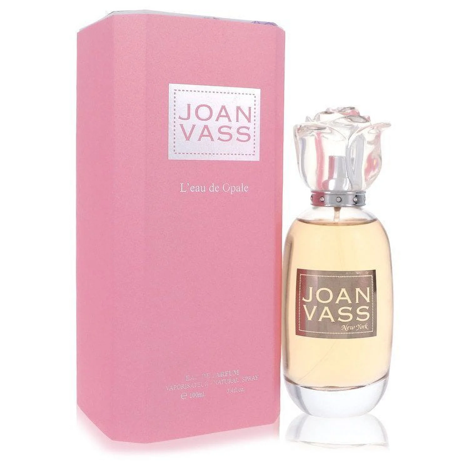 L'eau De Opale by Joan Vass Eau De Parfum Spray - Floral - Rich Floral Bliss