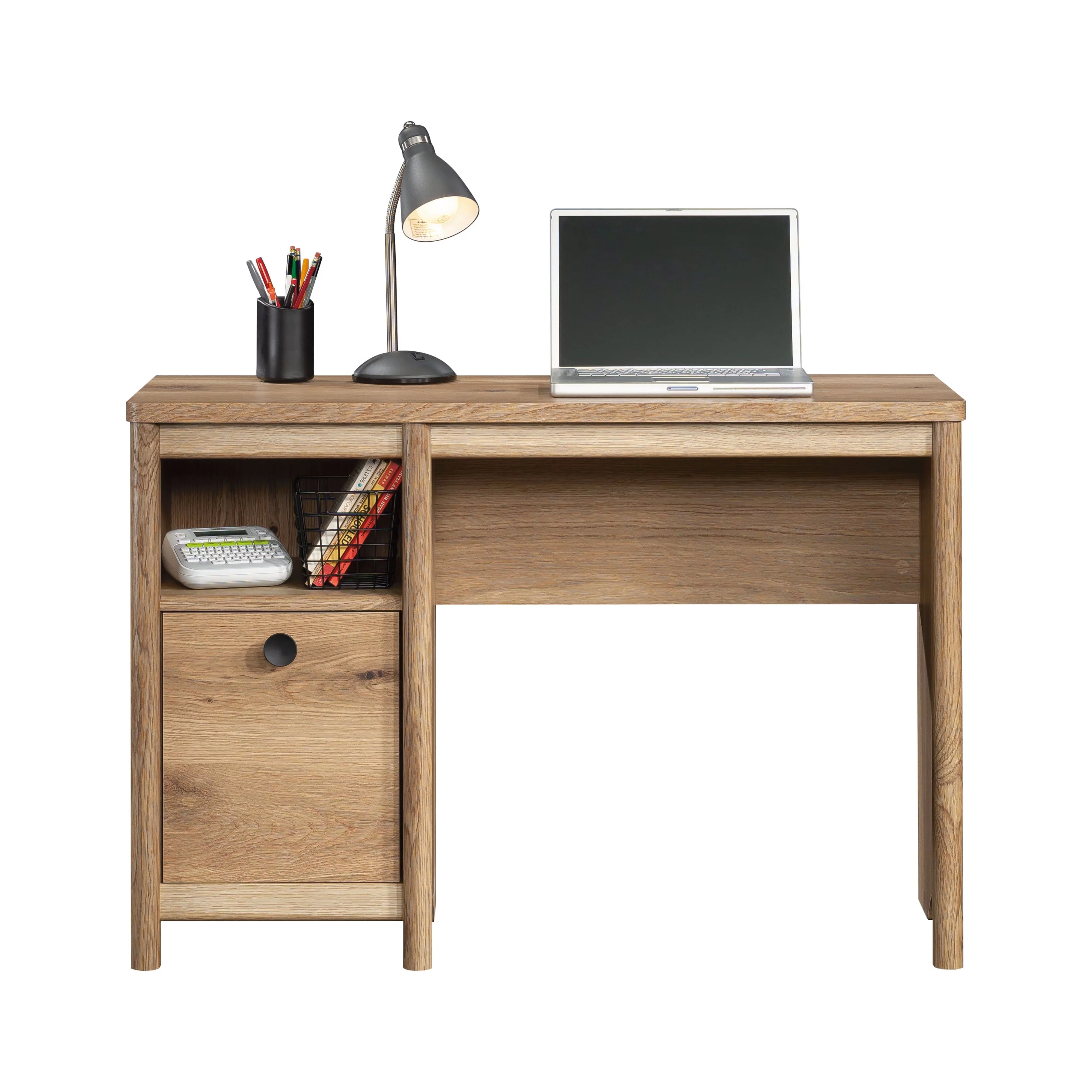 Sauder Dover Edge Home Office Desk, Timber Oak Finish