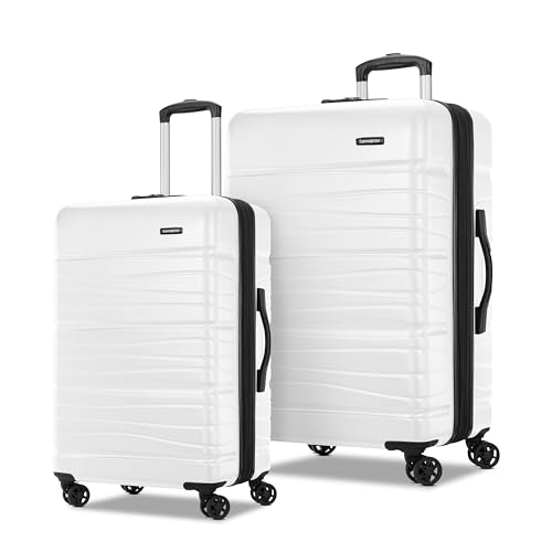 Samsonite Evolve SE Hardside Expandable Luggage with Double Spinner Wheels, Bass Black, Carry-on