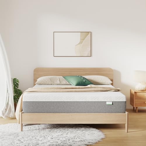 Novilla Queen Size Mattress, 12 Inch Gel Memory Foam Mattress for Cool Night & Pressure Relief, Medium Plush Feel with Motion Isolating, Bliss