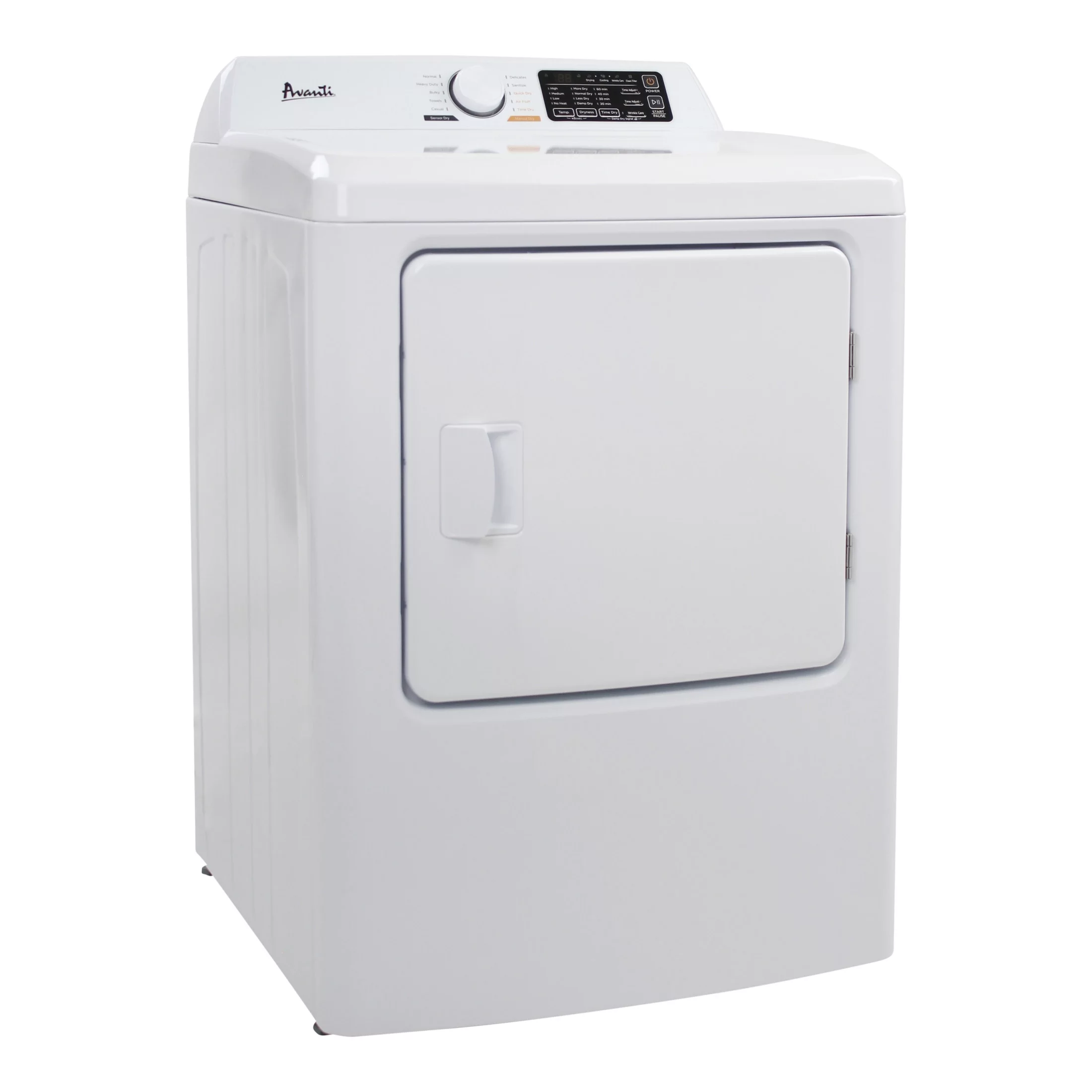 Avanti Front Load Electric Clothes Dryer, 7.0 Cu. ft. Capacity, Height: 42.1 in., in White (SED70D0W)