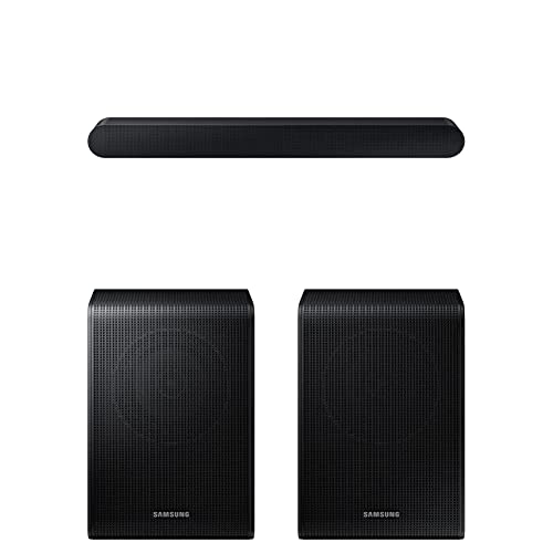 SAMSUNG HW-S50B/ZA 3.0ch All-in-One Soundbar w/Dolby 5.1, DTS Virtual:X, Q Symphony, Built in Center Speaker, Adaptive Sound Lite, Bluetooth Multi Connection, 2022 Black