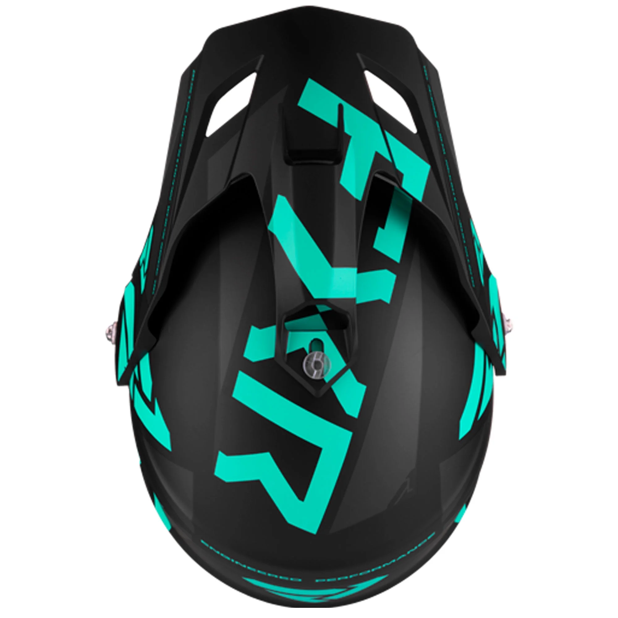 FXR Torque X Team Helmet W/ Elec. Shield and Sun Shade Black / Mint XL (2024)
