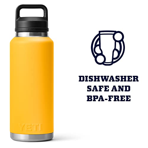 YETI Rambler 46 oz Bottle, Vacuum Insulated, Leakproof, Stainless Steel with Chug Cap