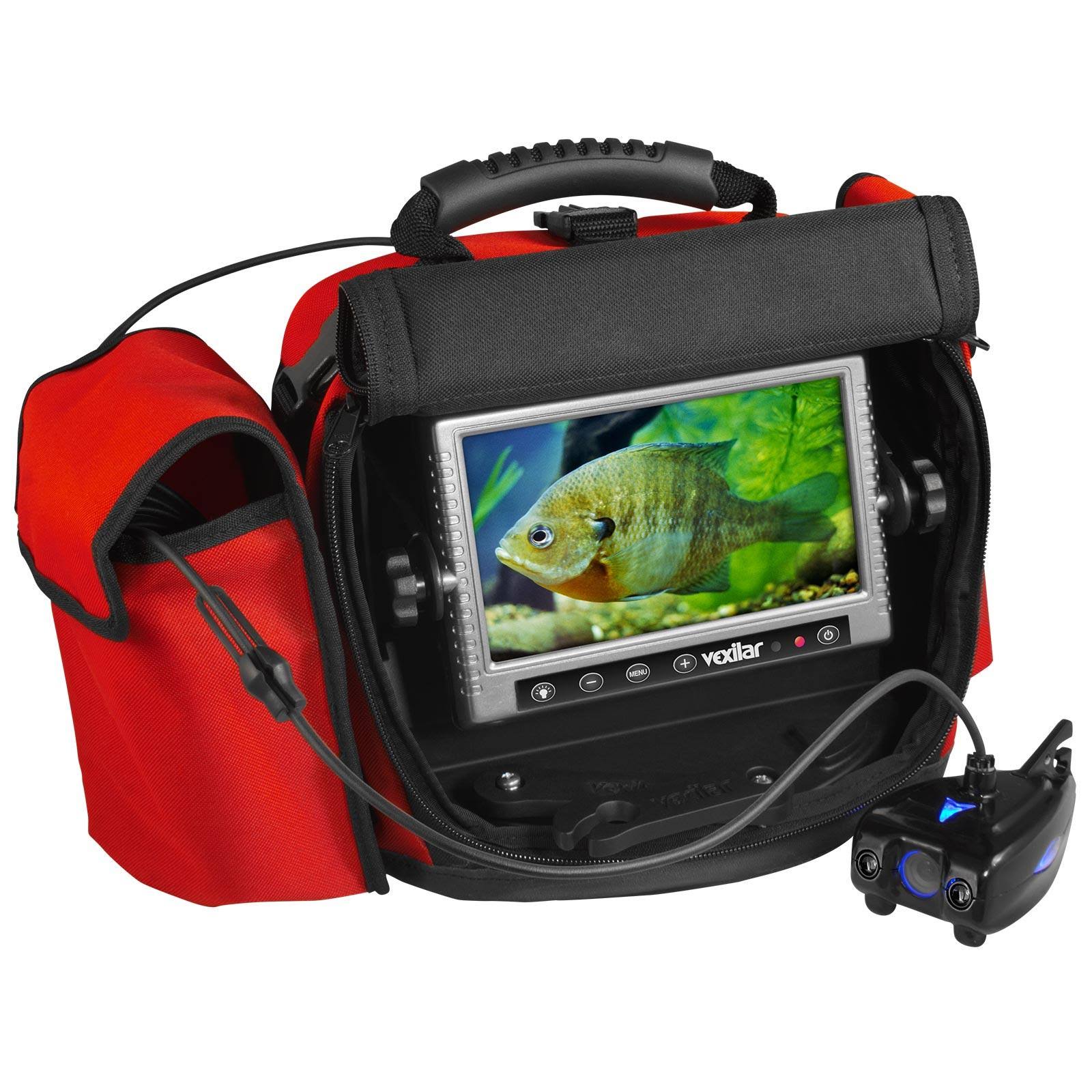 Vexilar - Fish-Scout 800 Infra-Red Color/B-W Underwater Camera w/Soft Case