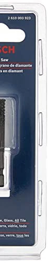 BOSCH HDG14 1/4 In. Diamond Hole Saw , Blue 1/4 Inch 1 Piece