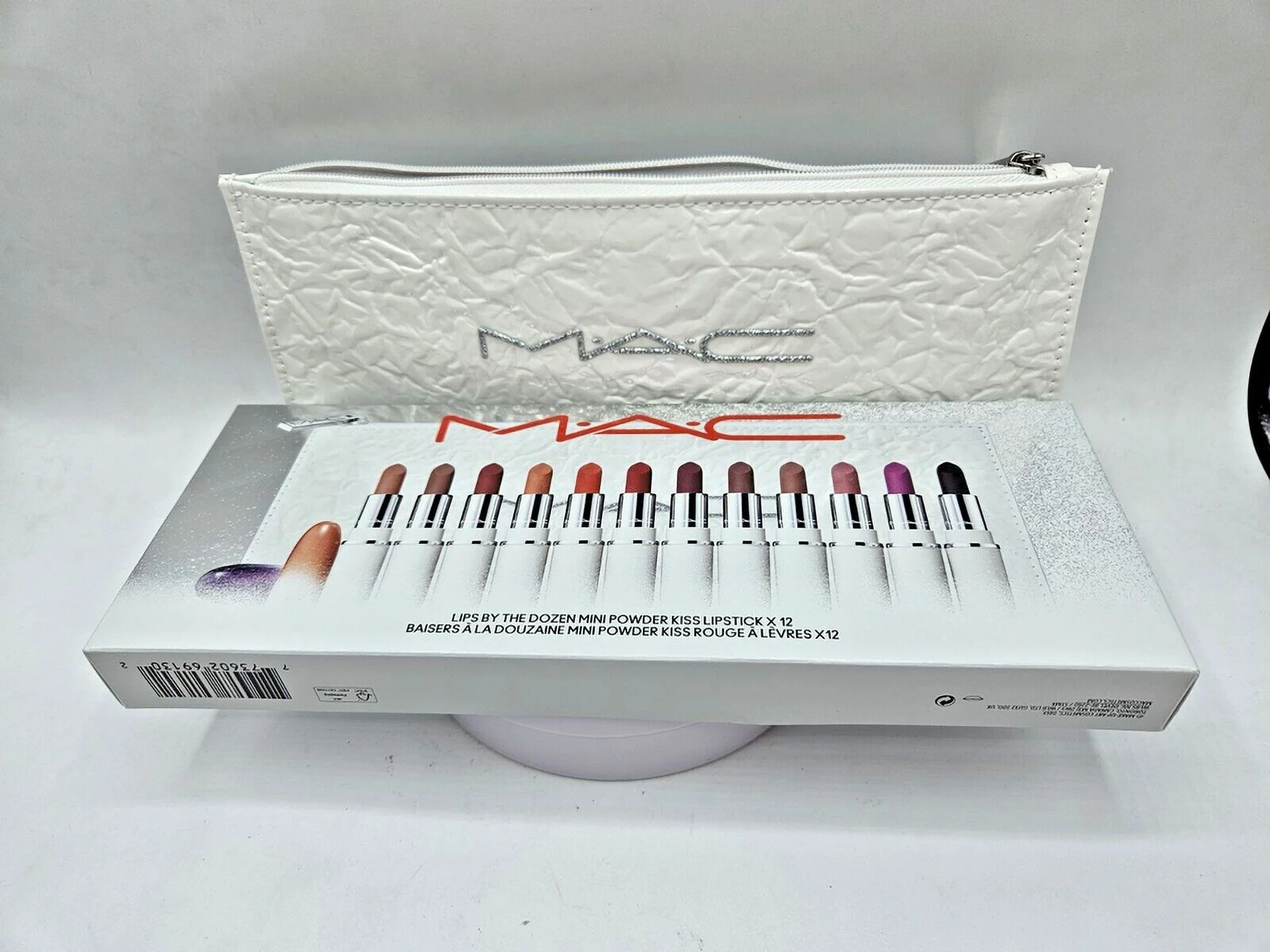 MAC Holiday 2023 Lips By The Dozen Mini Powder Kiss Lipstick Set - 13 Pc