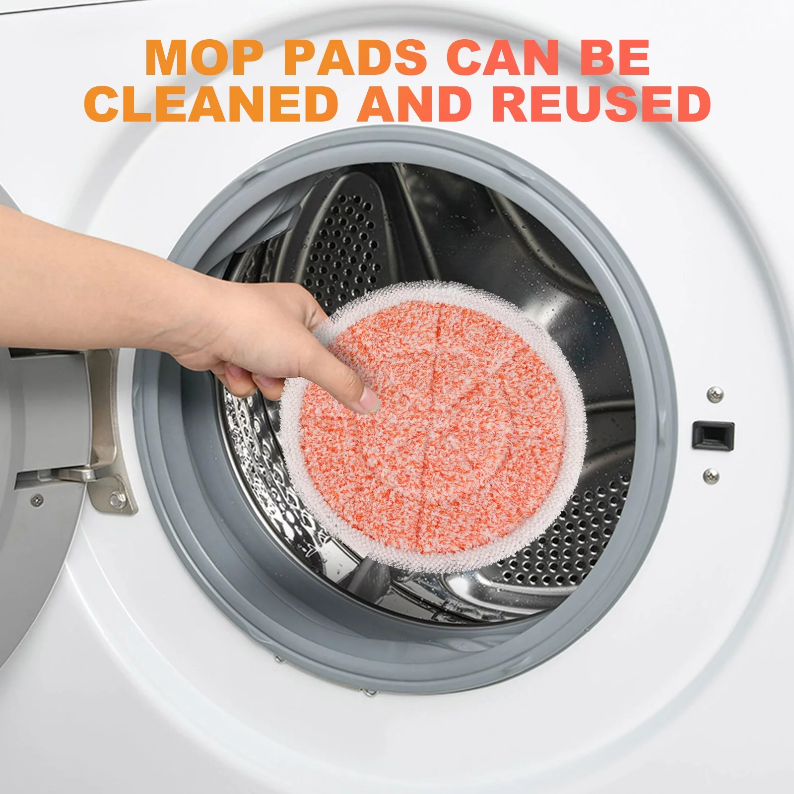 S7000 Steam Mop Pads Compatible with Shark S7000AMZ S7001 S7001TGT S7000 Series Mop Pads--6 Pack