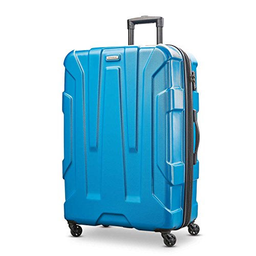 Samsonite Centric Hardside Expandable Luggage with Spinner Wheels, Blue Slate, Carry-On 20-Inch
