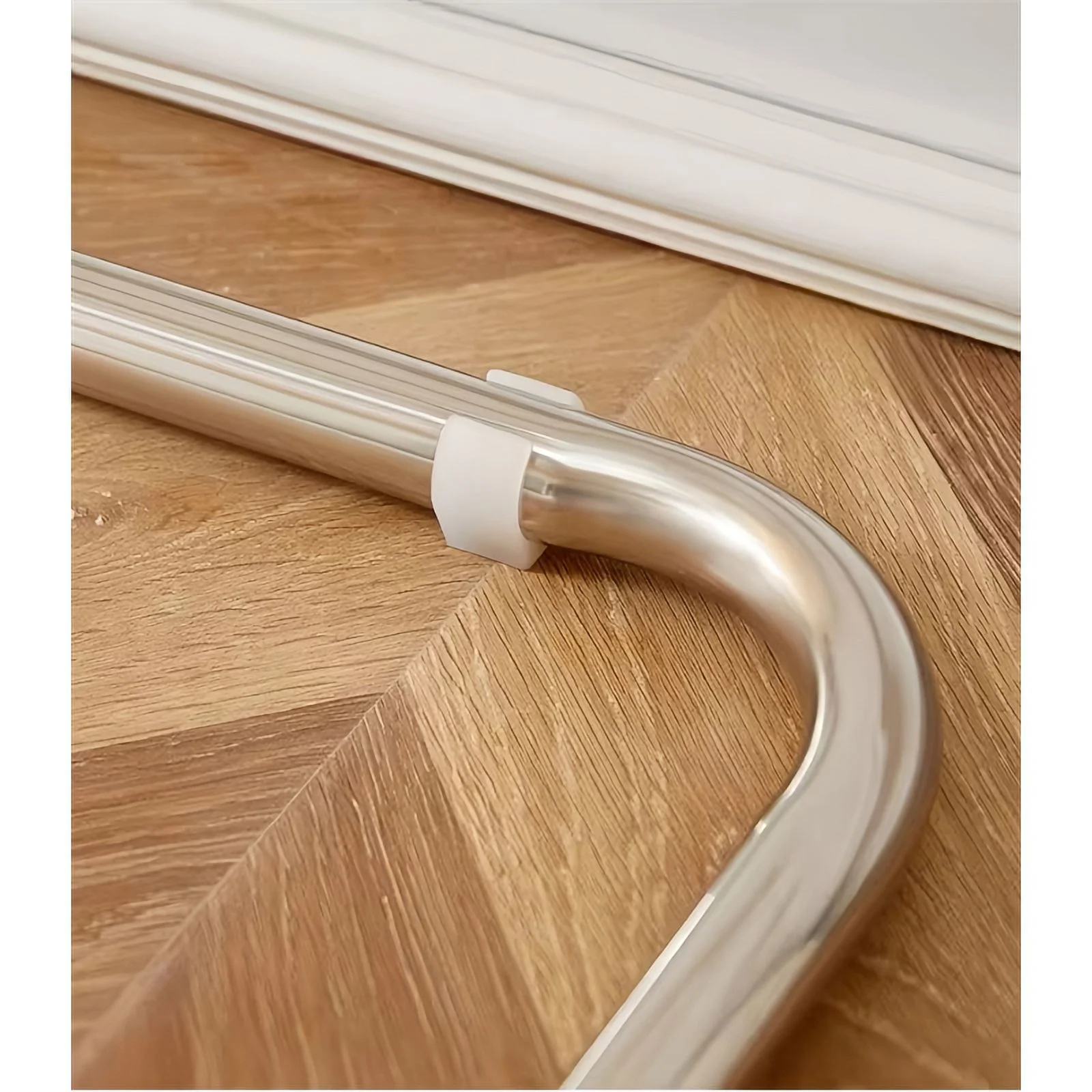 CRO Decor Modern Faux Leather Stainless Steel Office Chair Dining Chair