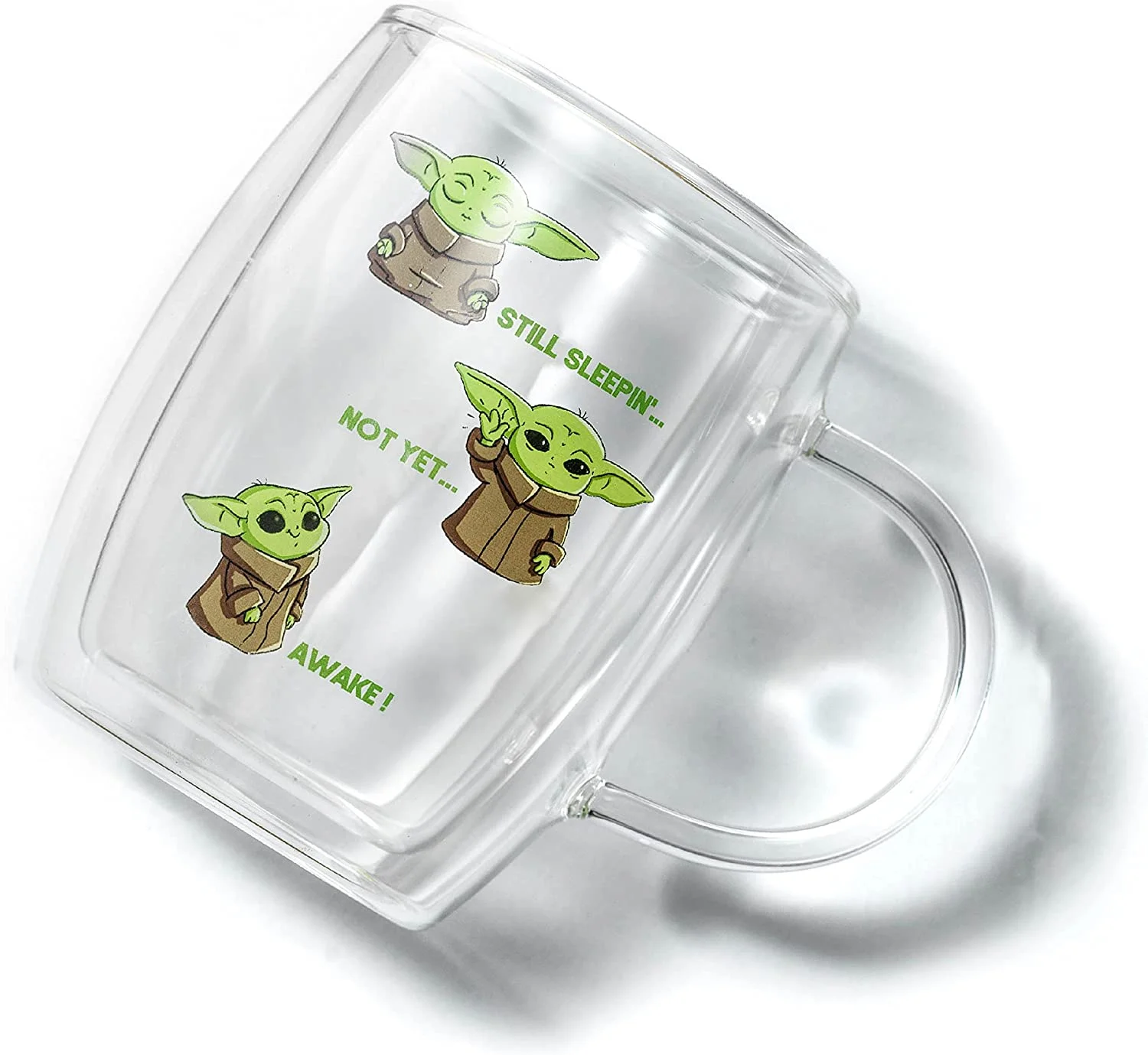 Star Wars The Child Awake Double Wall Coffee Mug, Set of 2