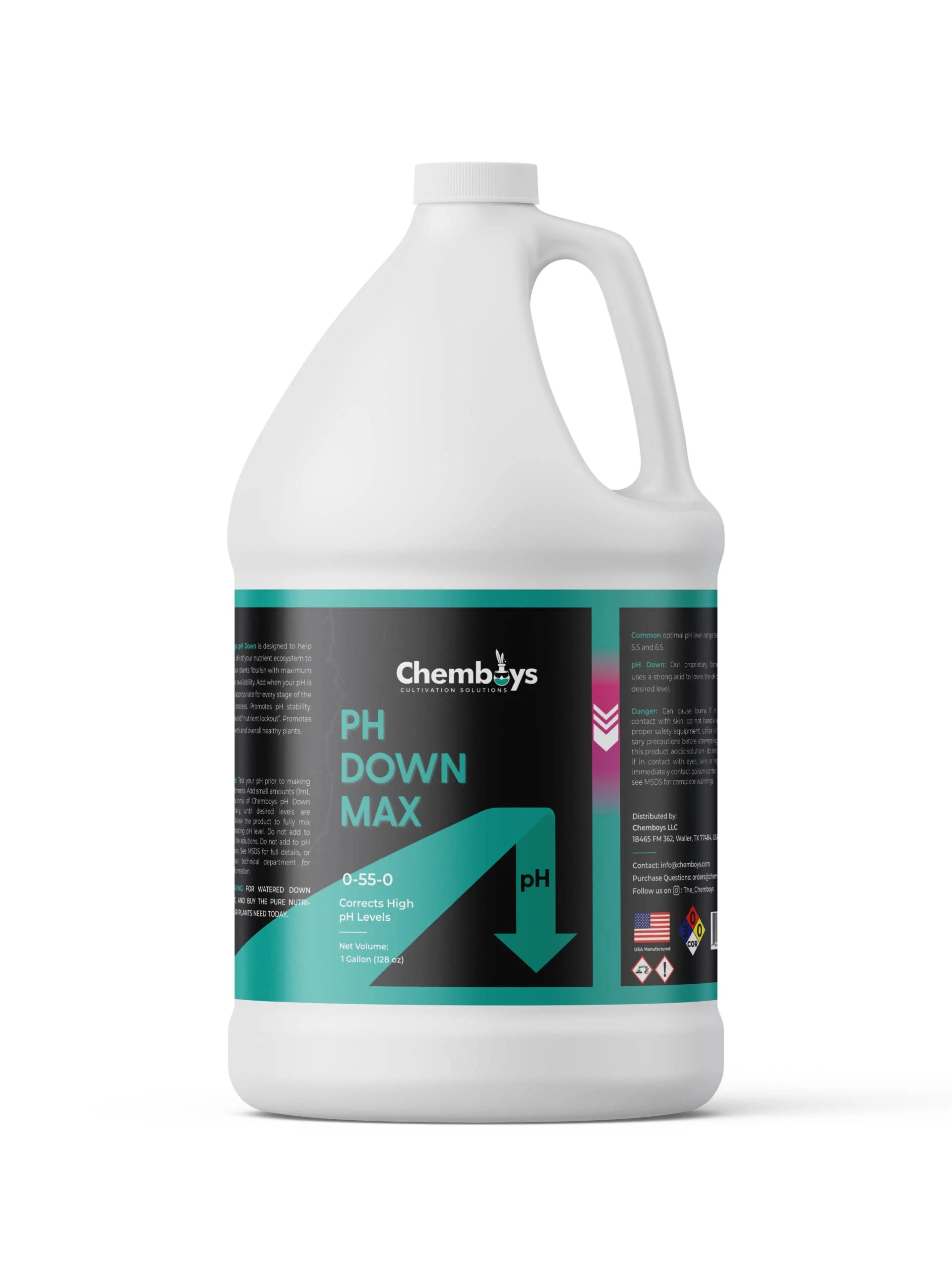 Chemboys pH Down MAX | Ultra Strength | (Quart)