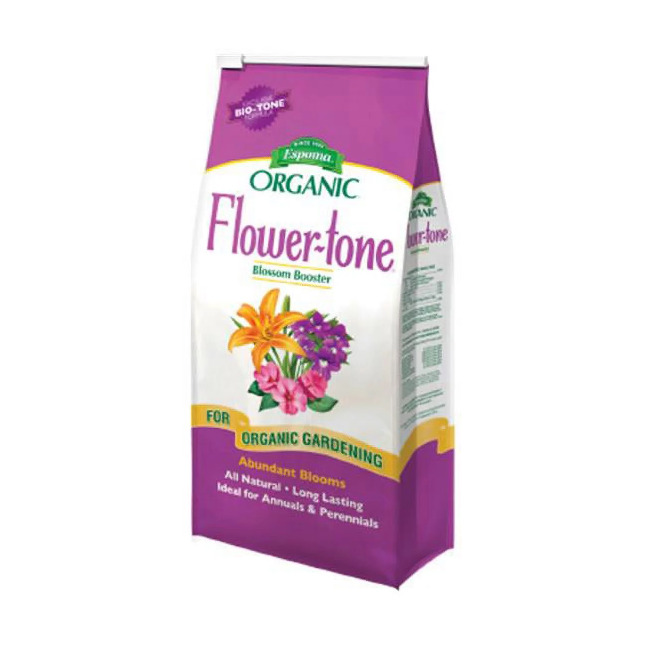 Flower-tone All-Natural Plant Food 3-4-5 - 18 lb.