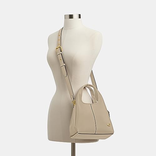Coach Womens Polished Pebble Leather Lana Shoulder Bag 23