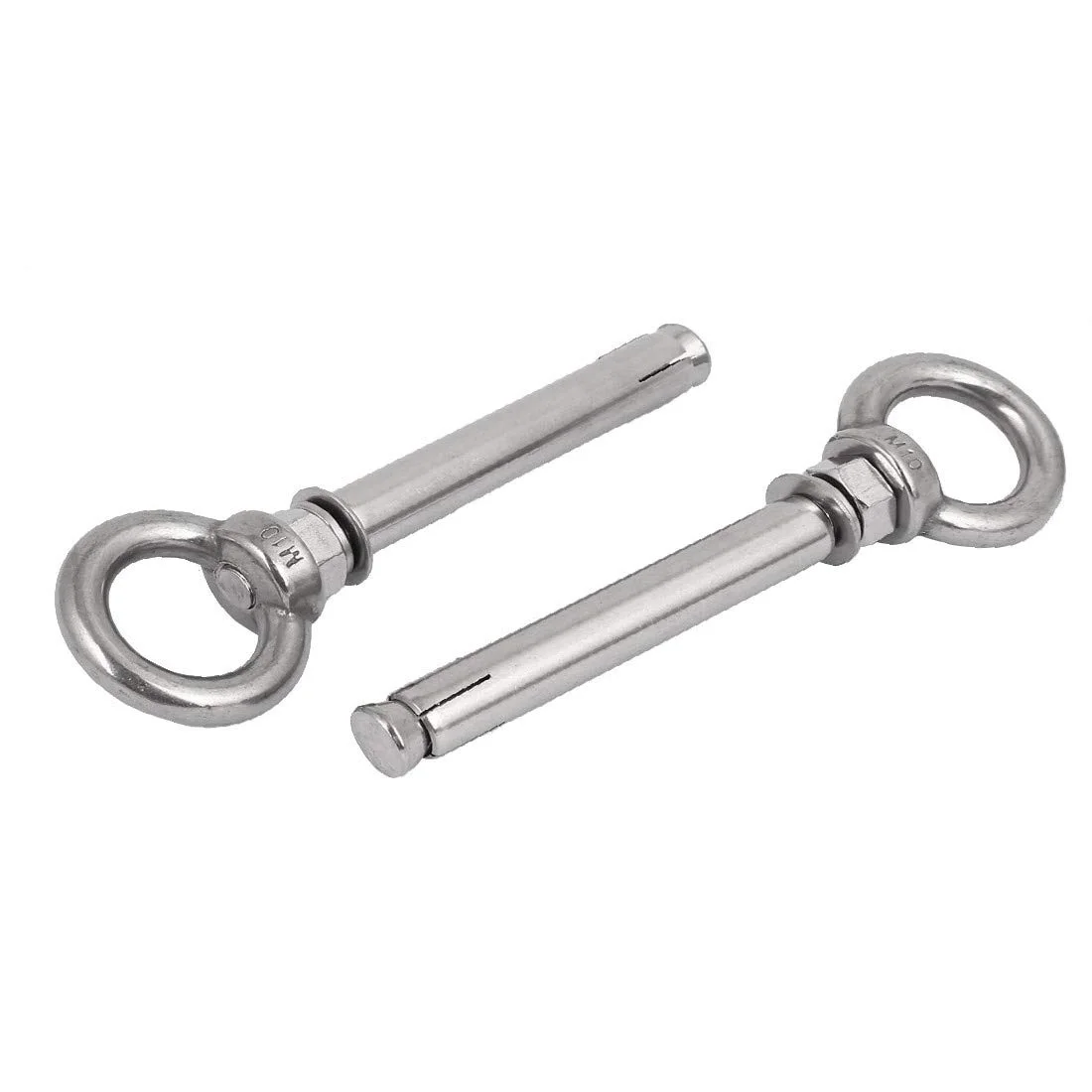 M10x120mm Wall Featured 304 Stainless Steel Reliable Efficacy Expansion Screws Closed Hook Anchor Bolts 8pcs(id:ec3 d5 d0 82f)