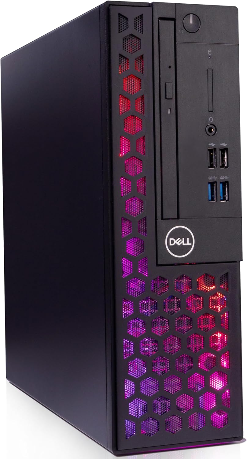 Dell Optiplex 3070 (RGB) Desktop Computer | Intel i5-8500 (3.2) | 16GB DDR4 RAM | 1TB SSD Solid State | Windows 11 Professional | Home or Office PC (Renewed)