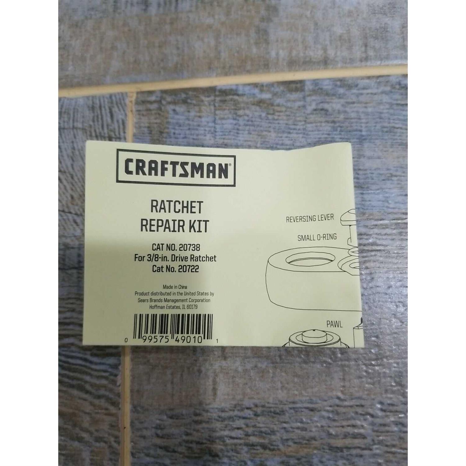 Craftsman 3/8 Ratchet Repair Kit 20738