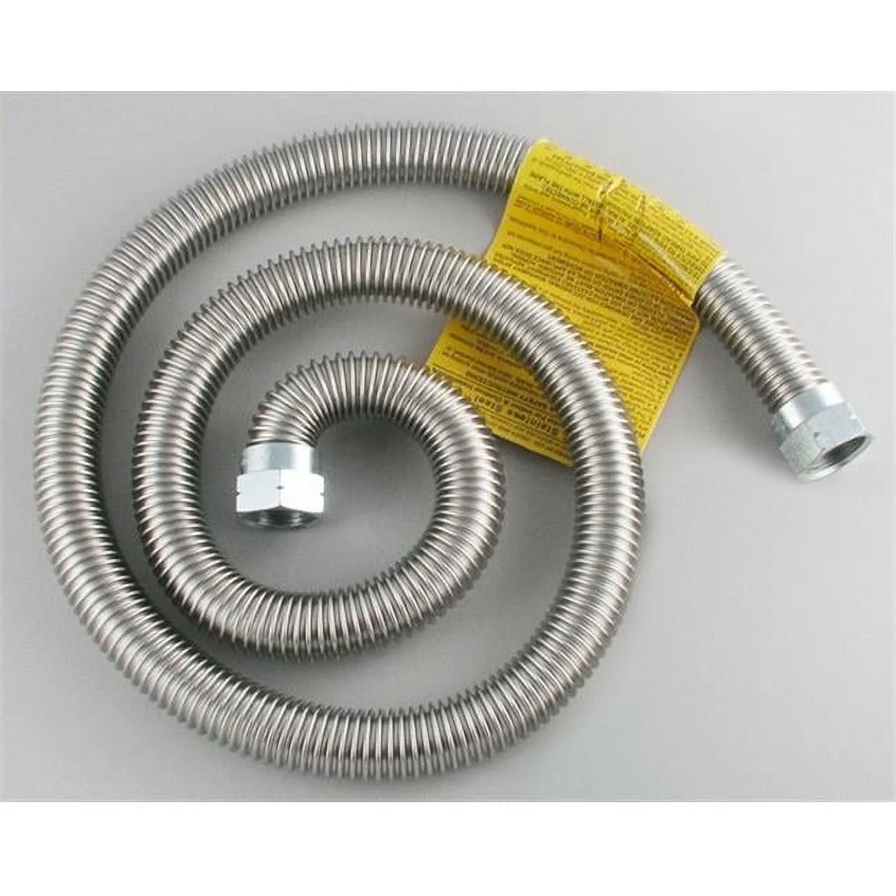 LDR Industries 180466203 509 1100SS Gas Dryer Connection Kit, Stainless Steel