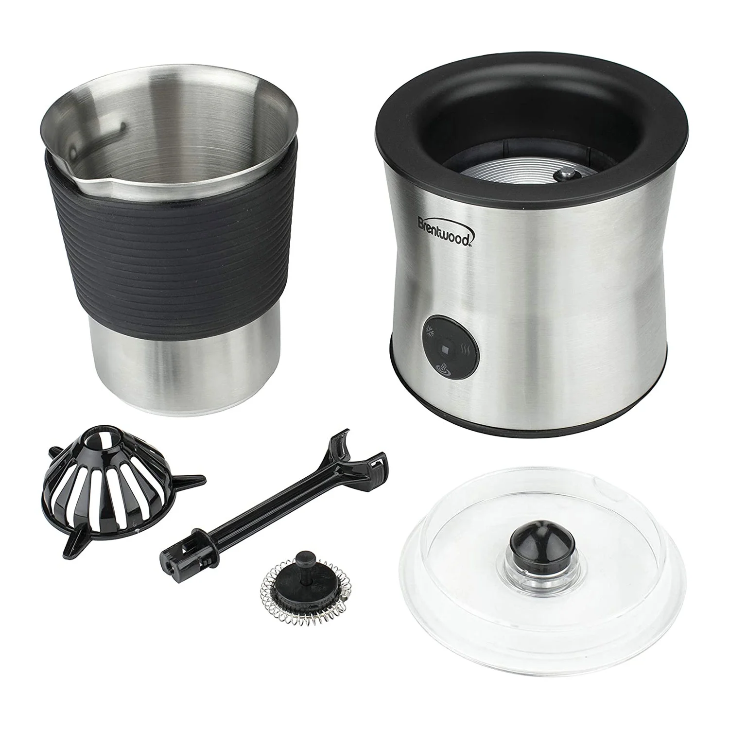 Brentwood Electric Hot/Cold Milk Frother, Warmer, & Hot Chocolate Maker