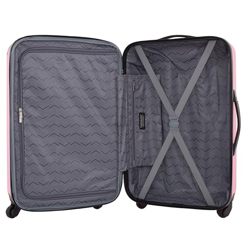 Travelers Club Chicago Hardside Expandable Spinner Luggage, Teal, 20