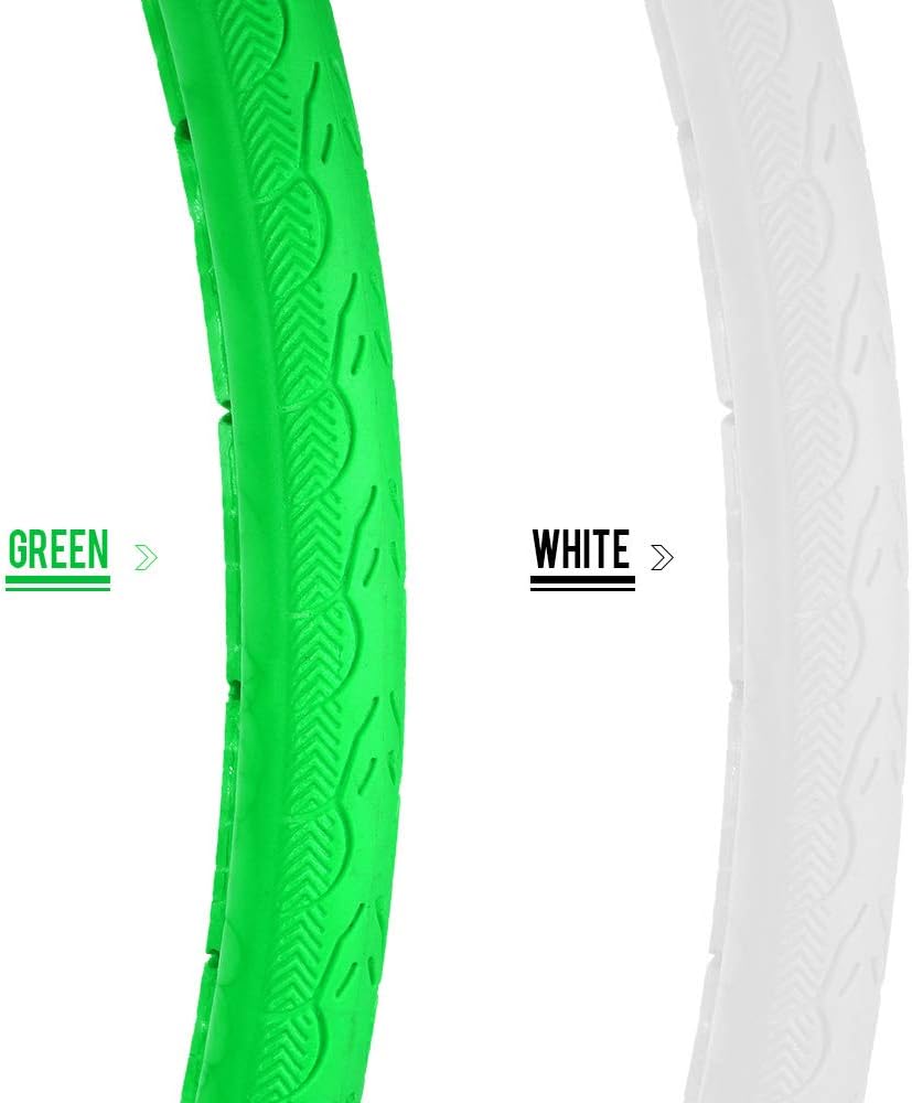 Bike Tire,700 * 23C Road Bike Cycling Bicycle Solid Tyre Fixie Bike Cycling Tire Fixed Gear Solid Tube Free Inflation Rubber Tire