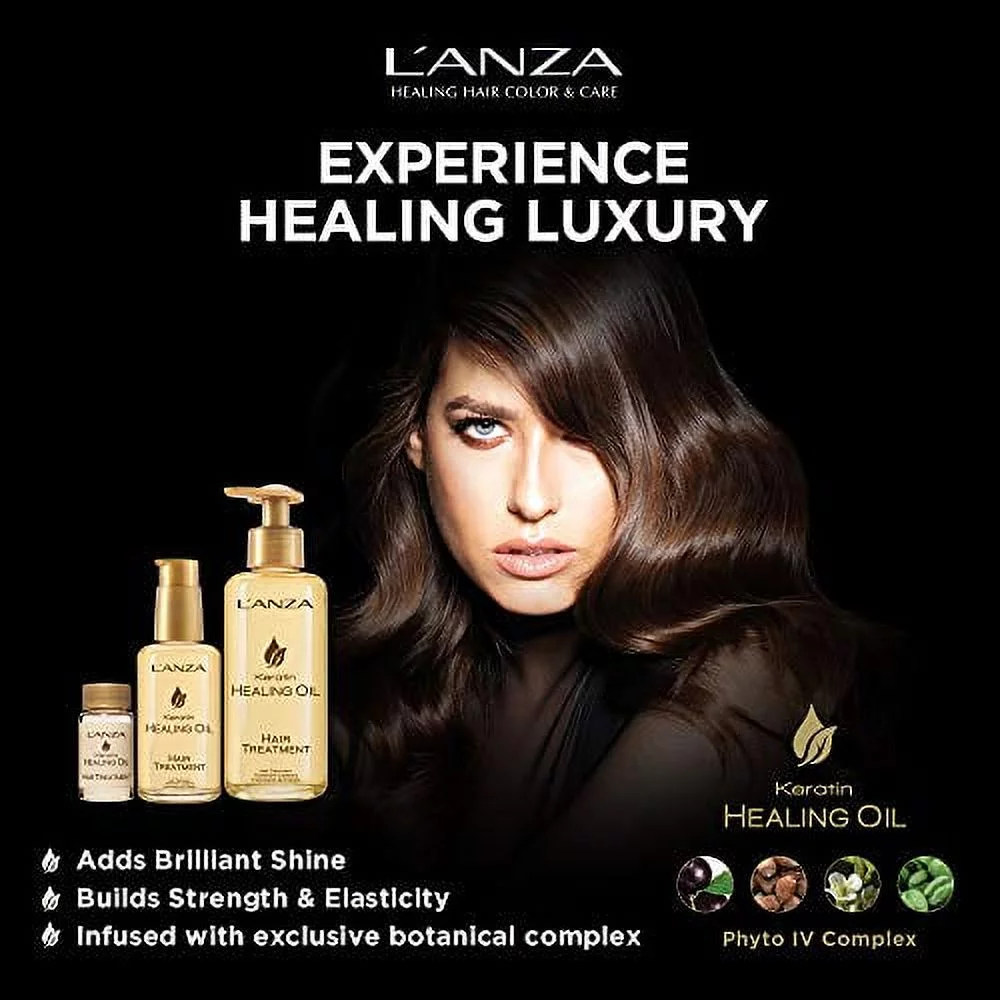 Lanza Healing Haircare Keratin Healing Oil Hair Treatment 6.2 oz / 185 ml