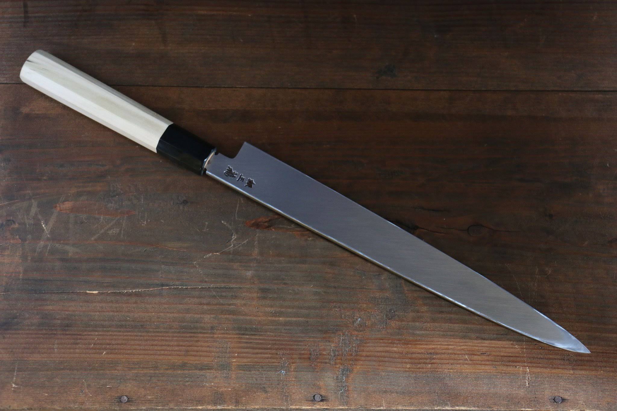 Sakai Takayuki Chef Ginsan Japanese Knife Silver-3 Steel Sashimi Yanagiba