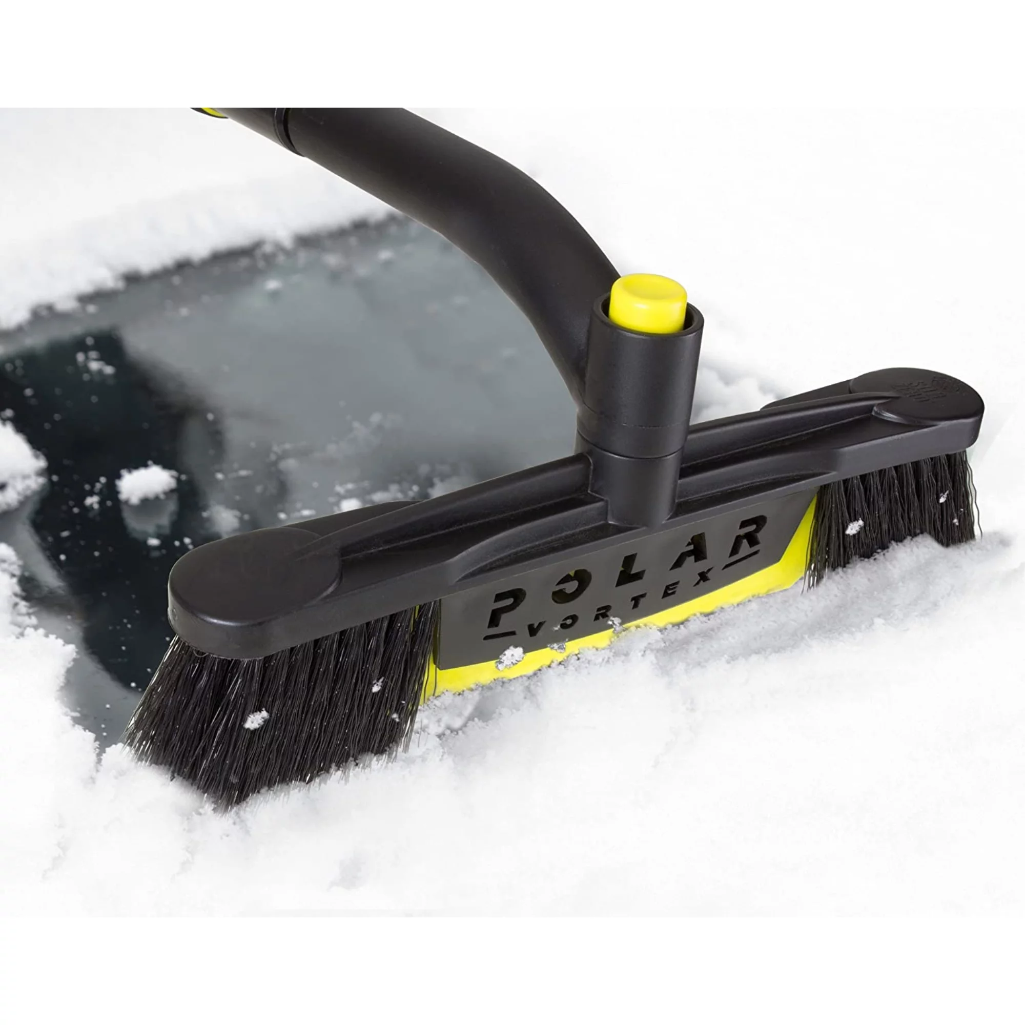 Subzero Snow Broom and Scraper Black/Yellow   14170