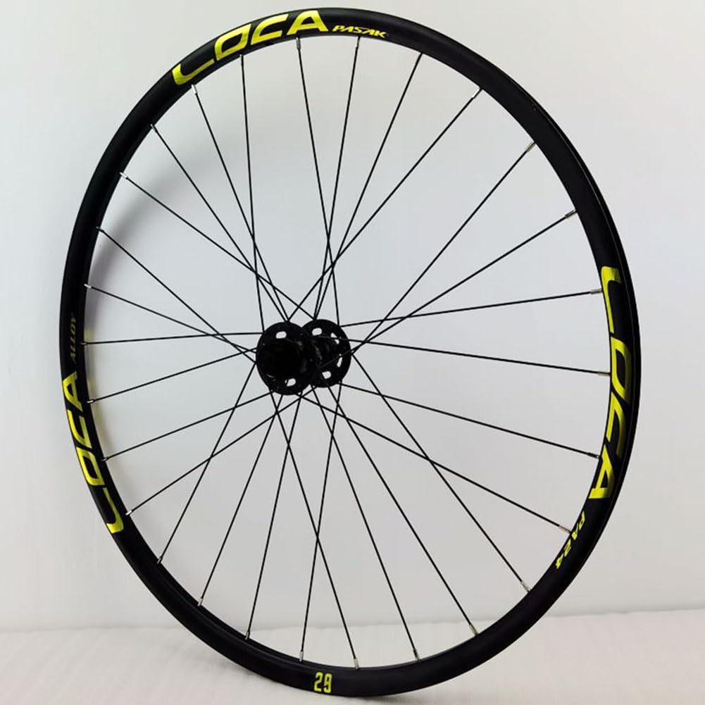 26/27.5/29 Inch Mountain Bikes Wheelset Center Lock Disc Brake Mountain Bikes Wheel Quick Release Aluminum Alloy Rim Front and Rear Wheels 7/8/9/10/11/12 Speed Cassette 28 Holes