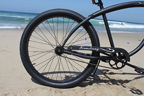 Firmstrong Bruiser Man Single Speed Beach Cruiser Bicycle