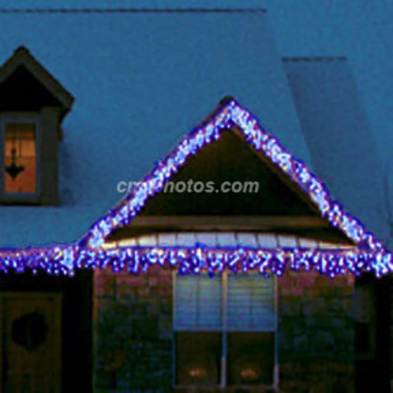 7' LED M5 70 Blue Christmas Icicle Light Set (100LEDM5ICE/WB)