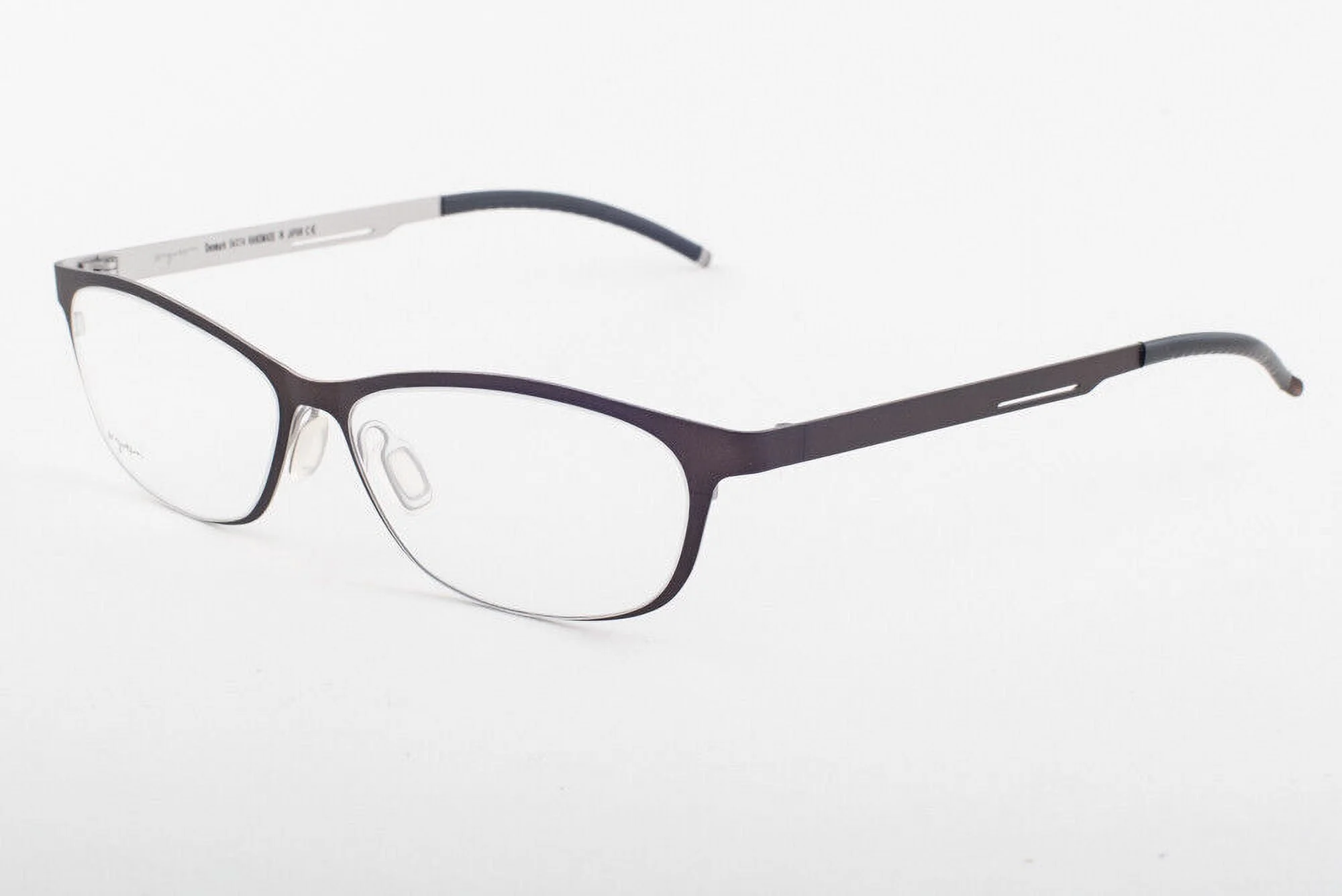 Orgreen LUCA 218 Matte Brown / Matte Silver Titanium Eyeglasses 54mm