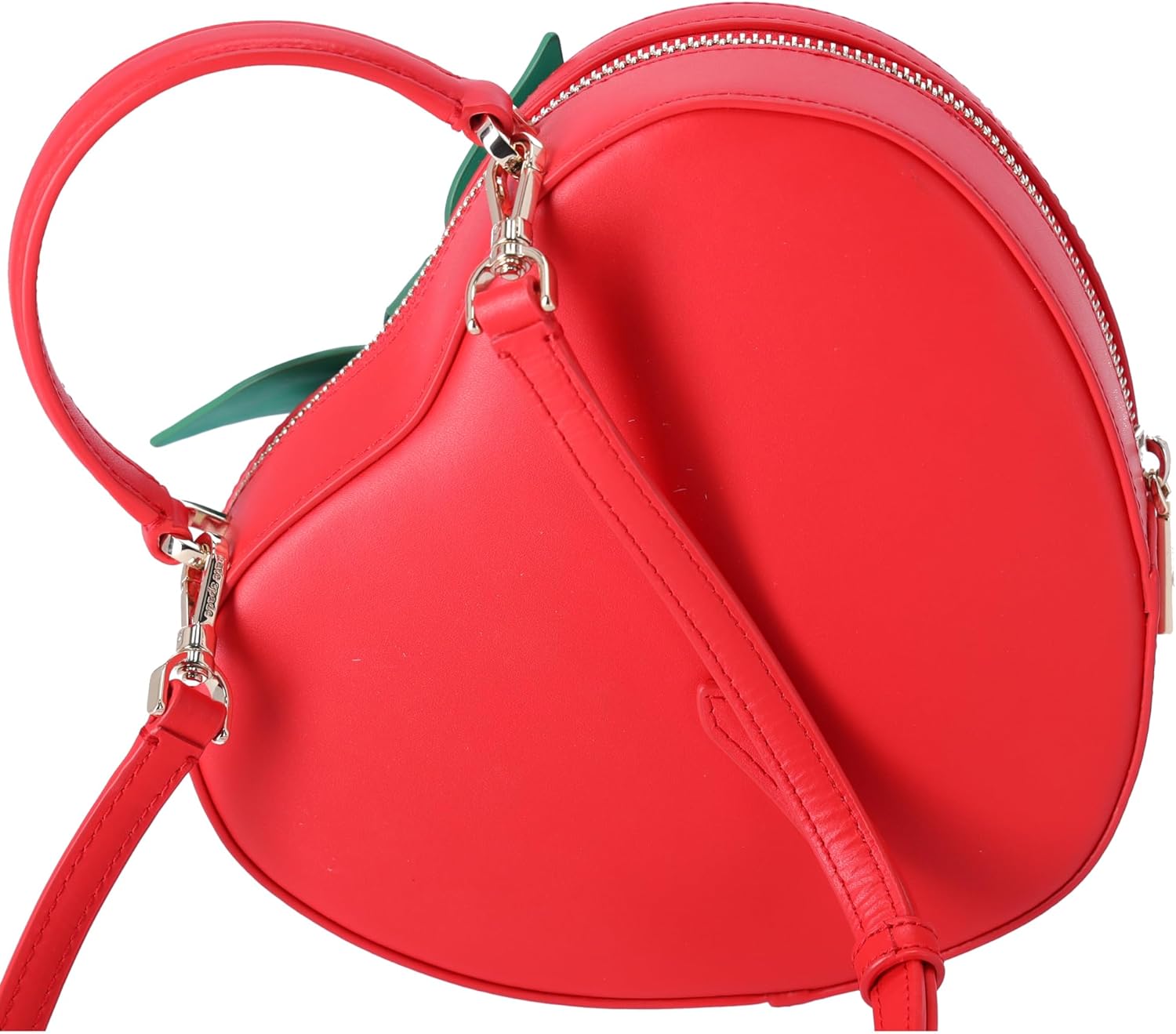 Kate Spade 3D Strawberry Crossbody Puffy Summer Berry Leather Bag Novelty
