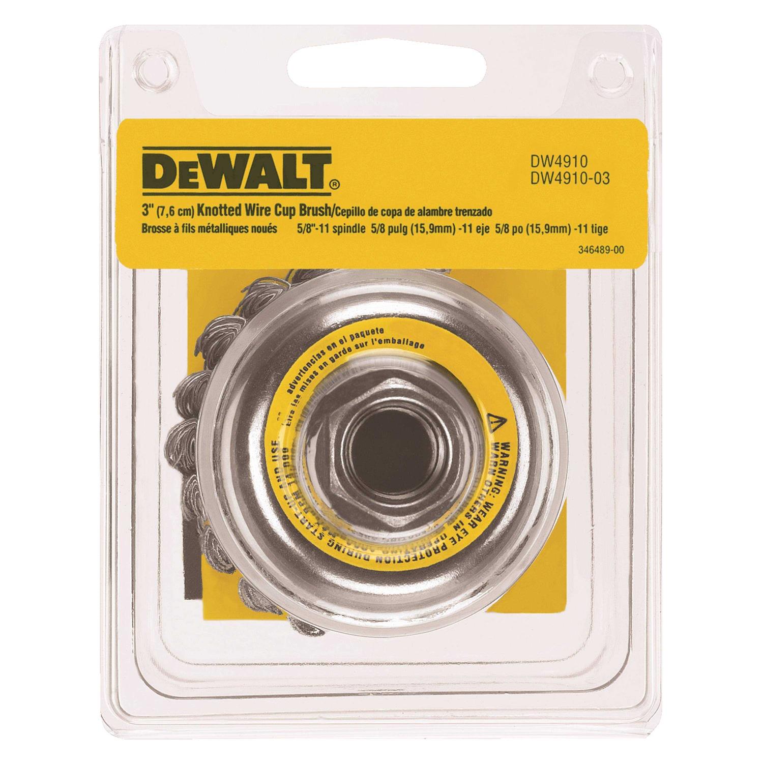 Dewalt Wire Cup Brush DW4910