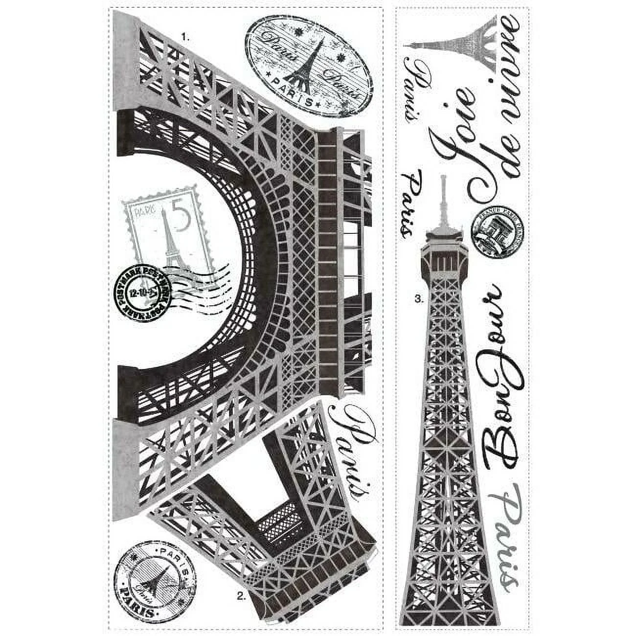 Eiffel Tower Giant Wall Decals